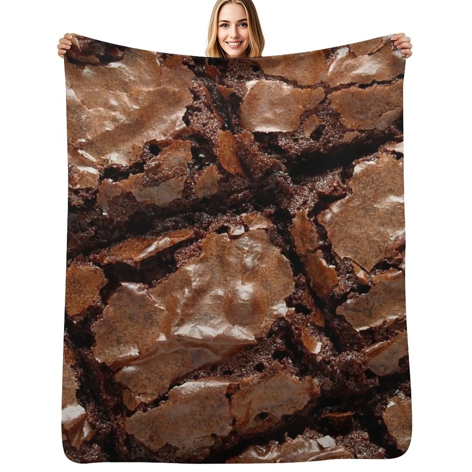 Brownies Throw Blanket Extra Large Throw for winter Heavy Furrys halloween For Decorative Sofa Blankets
