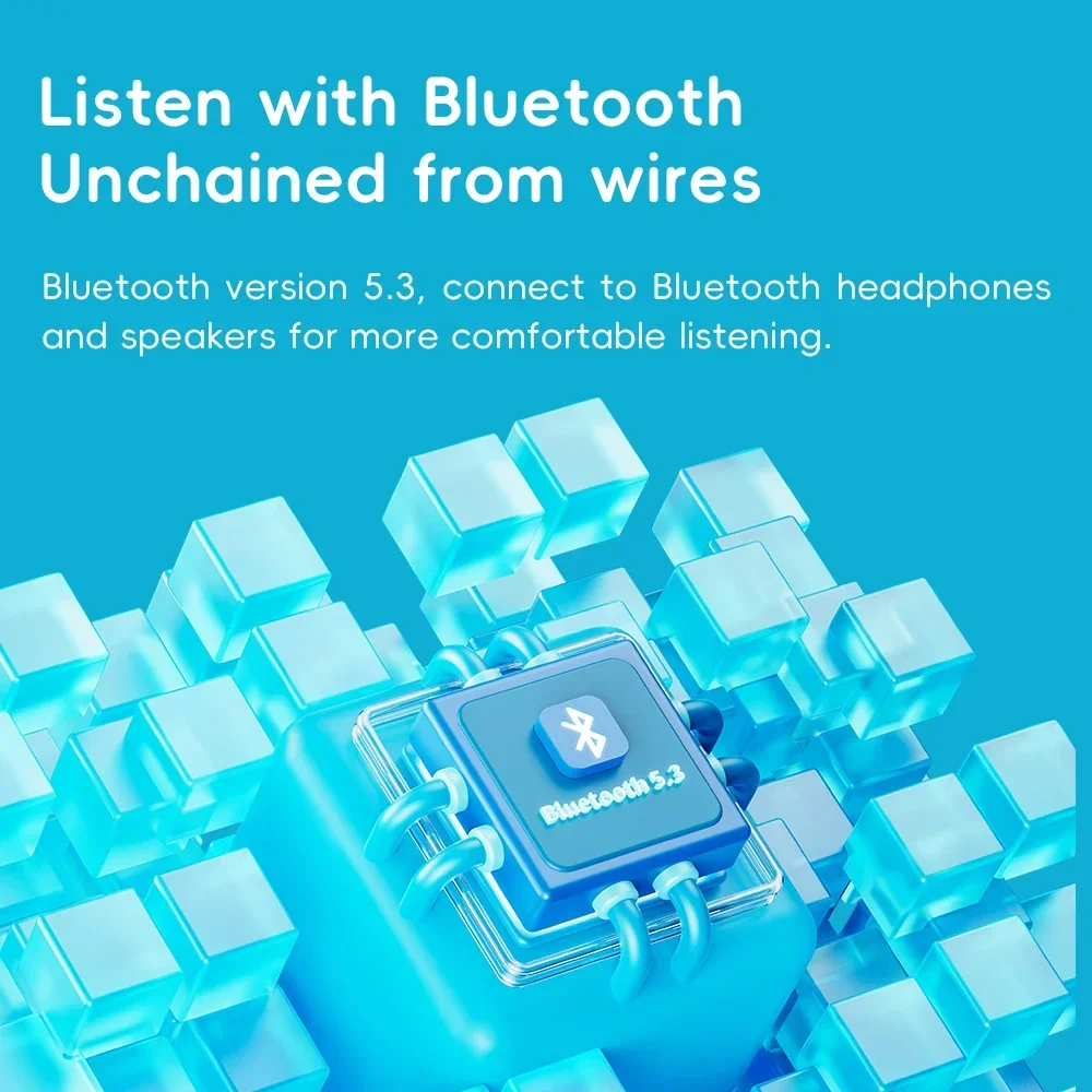 FiiO SnowSky Echo Mini HiFi Bluetooth MP3 Walkman Чистый музыкальный плеер 15 часов воспроизведения 3,5 мм 4,4 мм Выход для наушников