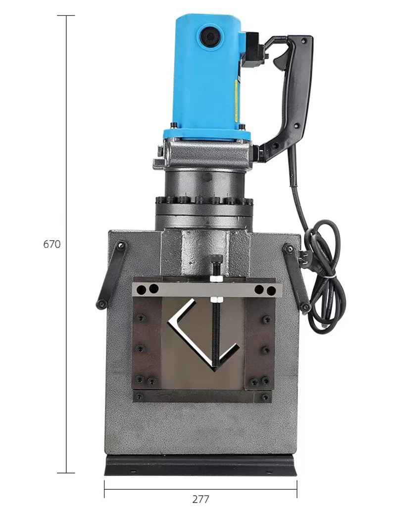 Electric Channel Steel Cutting Machine JP-120 Hydraulic Angle Steel Cutter 12# U-steel Cutting Tools 10*10 Angle Steel Cutting