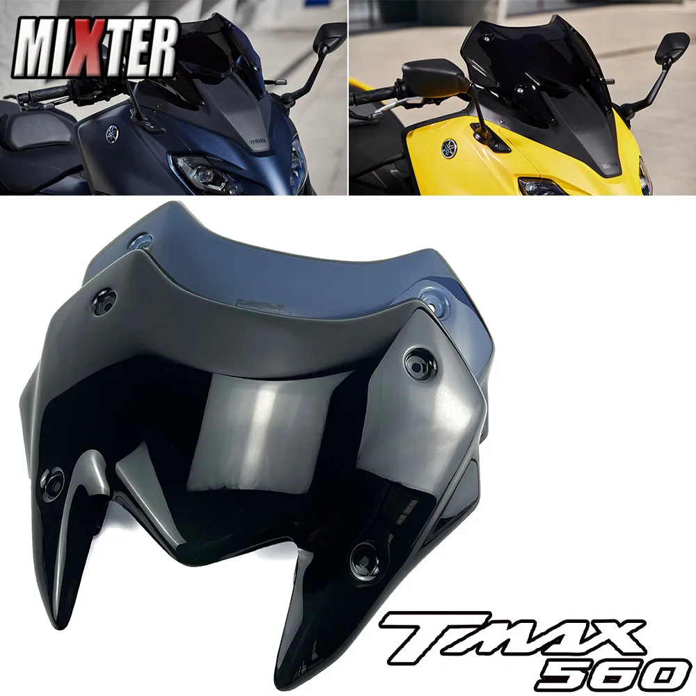 

Аксессуары для мотоциклов, ветровое стекло, козырек экрана, дефлектор для YAMAHA T-MAX 560 TECH MAX 2022 2023 TMAX560 TECH MAX T-MAX560