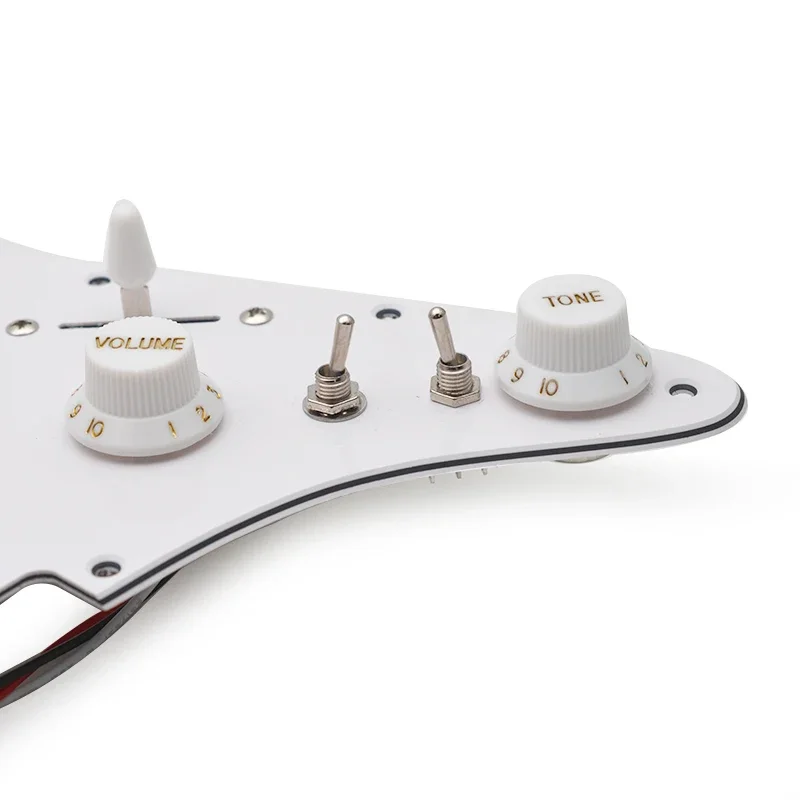 Humbucker Coil Splitting Pickguard HH Guitar Pickguard, Electric Guitar Pickguard, Two Humbucker Loaded Prewired Scratchplate