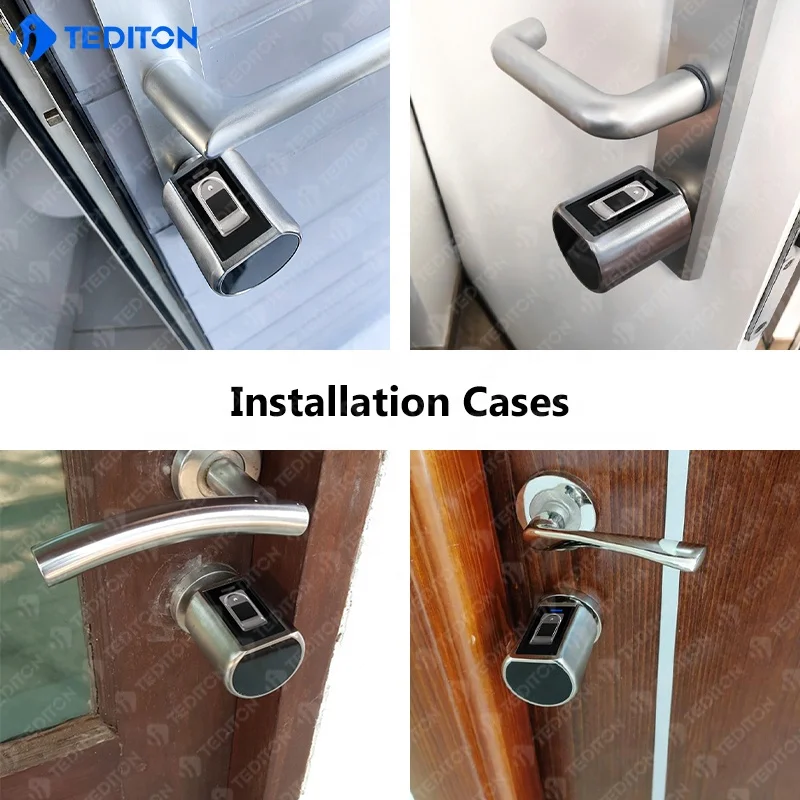 Tediton Adjustable Lock Cylinder Waterproof IP65 European Lock TTlock APP Cylinder Smart Lock