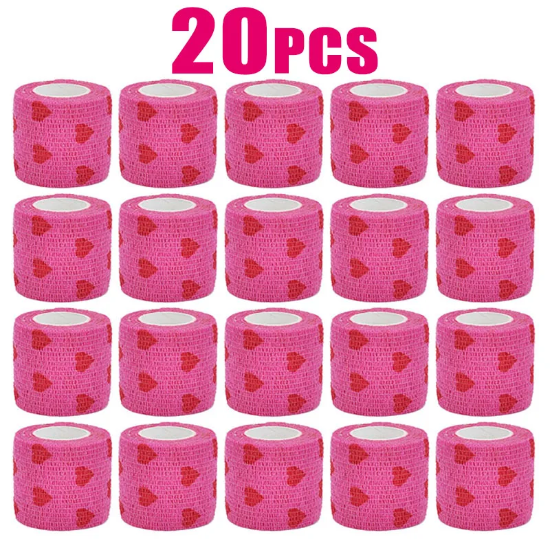 1-10-20-pecas-de-bandagem-elastica-autoadesiva-impressa-com-coracao-vermelho-fita-esportiva-de-48m-para-dedo-articulacao-e-joelho