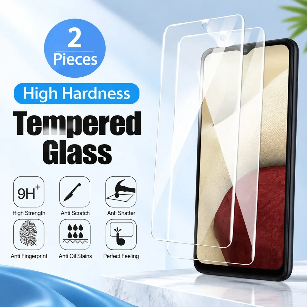 2PCS Tempered Glass For Samsung Galaxy A31 A32 5G A33 5G A32 4G A34 Screen Protector For Samsung Galaxy A51 A52s 5G A52 A53 5G