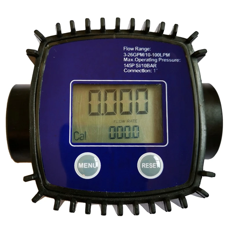 Turbine Öl Kraftstoff Durchflussmesser K25 Wasserdurchflussmesser LCD Durchflussmesser Pipeline Flüssigkeitsdurchflussmesser Sensoren 2,3-3,3 V