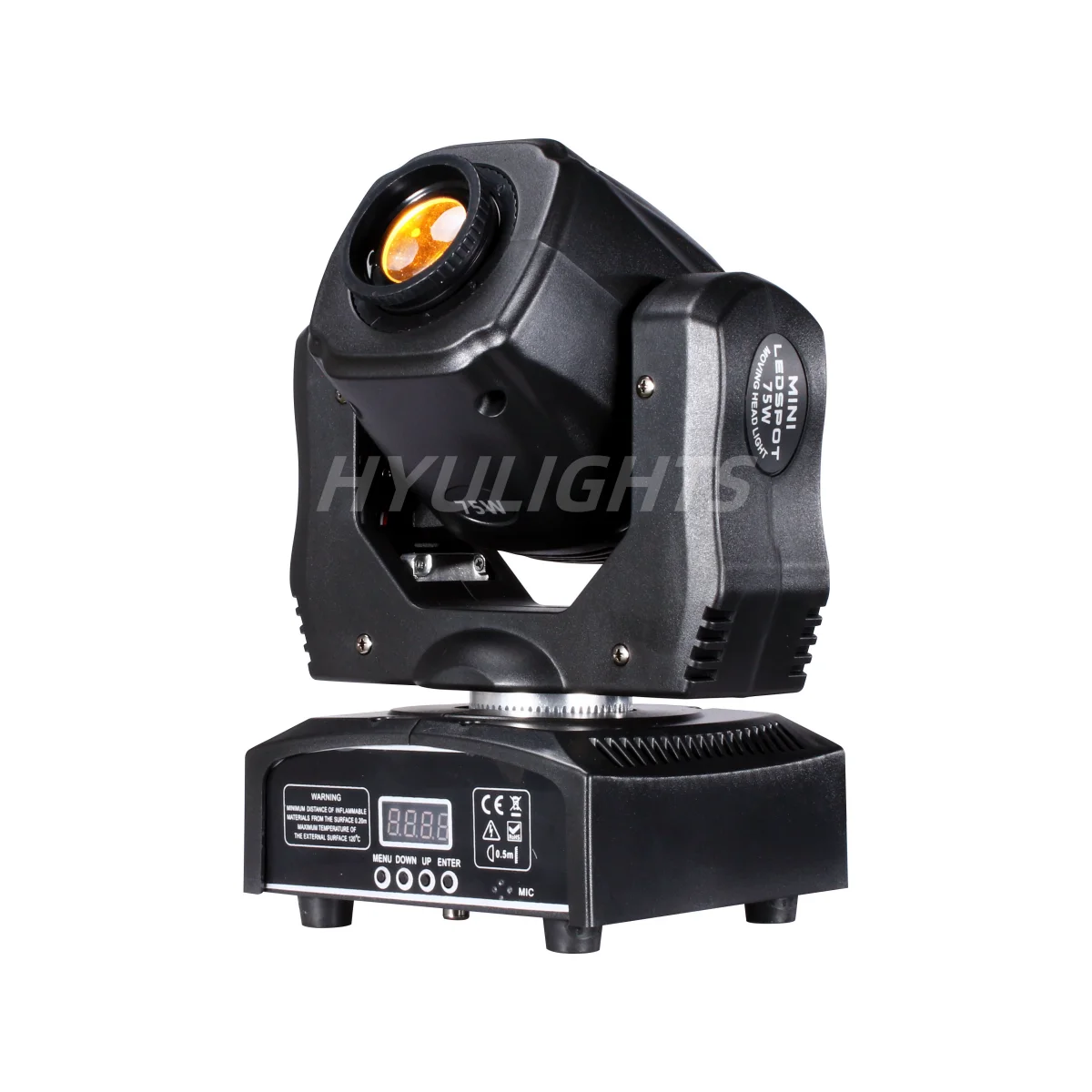 mini led moving head light color wheel beam wash super bright dj spot efeitos de palco gobo 75w 01