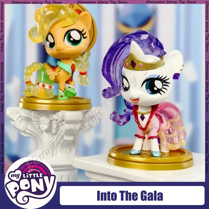 Kwistal My Little Pony Into The Gala Series Blind Box Guess Bag Collect Model My Little Pony Mystery Box Toy Decor Surprise Gift