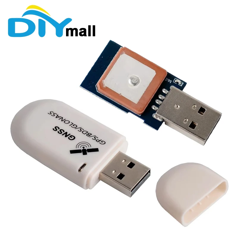 G72 G Mouse USB GPS Dongle Glonass Beidou GNSS Receiver Module with Flash Cable Parts Set Compatible for Raspberry Pi Linux