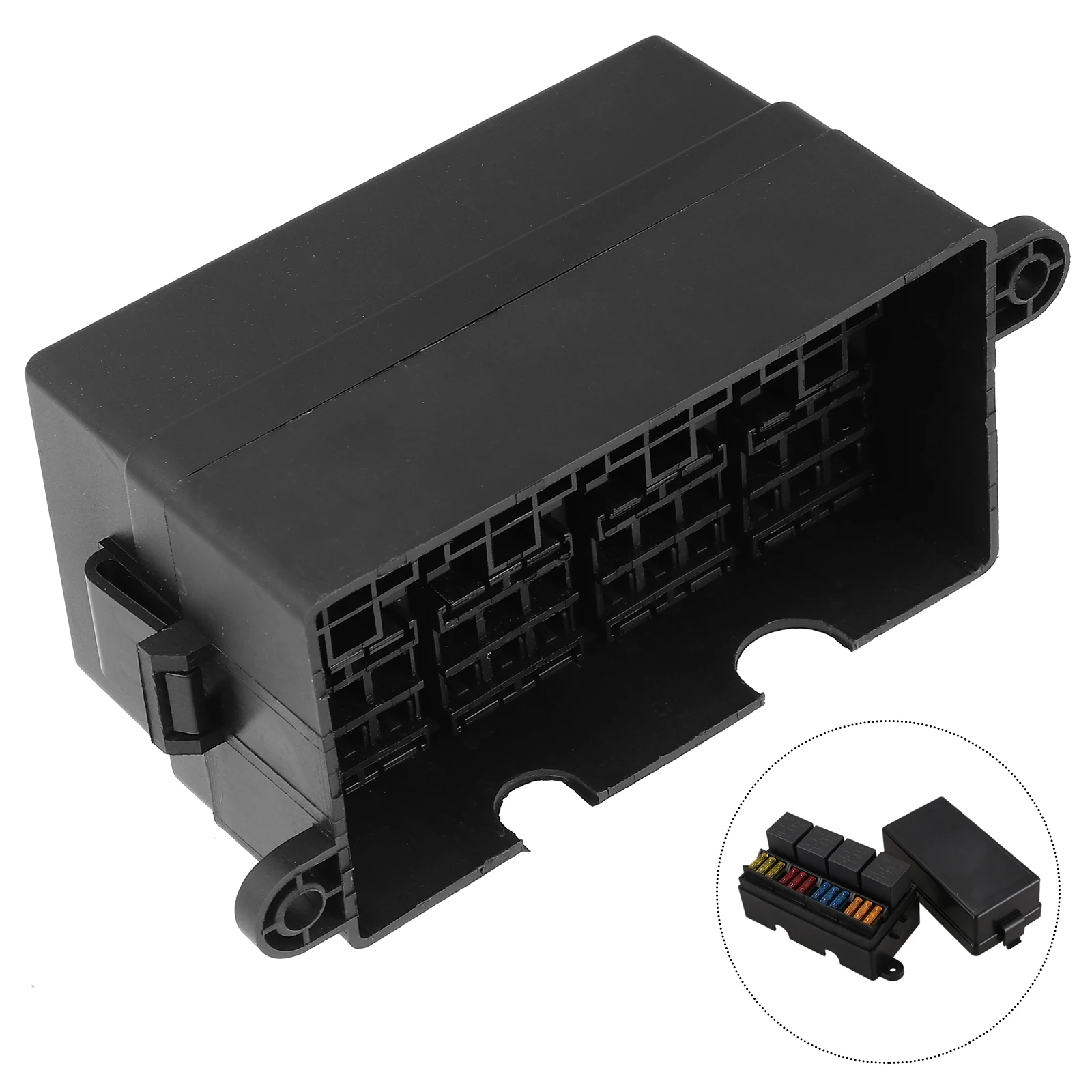 

Car Relay 12V 40A 4 Pin Relays Waterproof Fuse Holder For Auto Truck Ship Relay Socket Box Auto Fuse Box