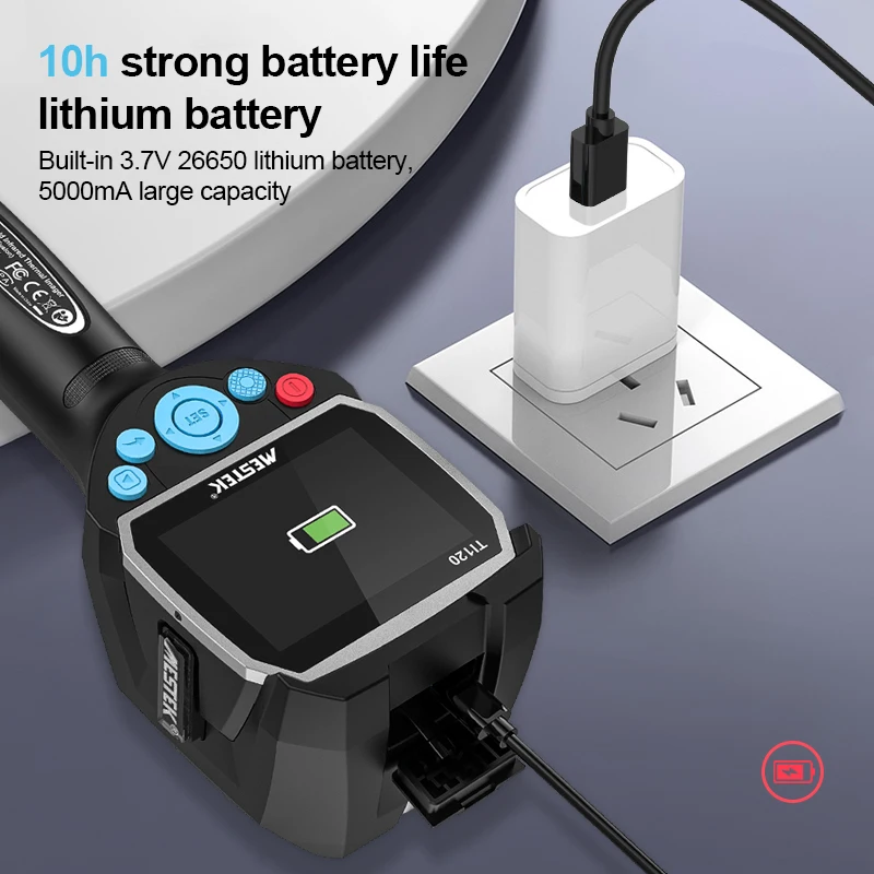 Mestek Thermal Device Intelligent Imaging Equipment Multiple Modes High Resolution -20~400C 3.5 Inch Color Screen Thermal Imager