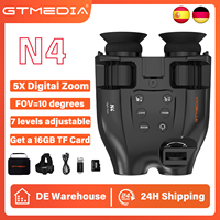 GTMEDIA N4 Infrared Night Vision Binocular Telescope 5X Digital Zoom 300m Observation Distance 1080P HD Day/Night Hunting Wildli