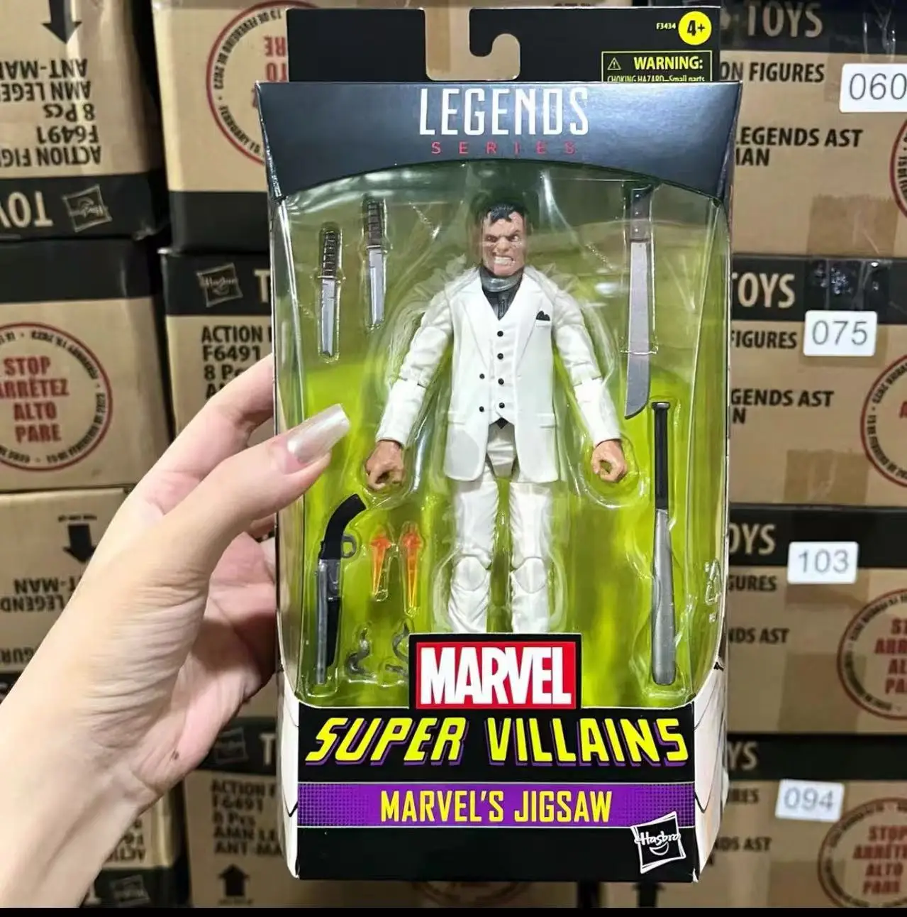 

Hasbro Marvel Legends Jigsaw Jigsaw Scarface Super Villain Series 6-inch Doll Model