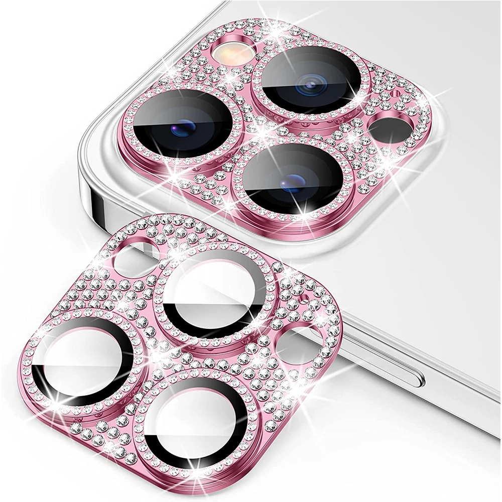 Protezione Per Obiettivo IPhone 13 Pro/Pro Max – Vetro Temperato 9H Con Effetto Diamond E Alta Trasparenza