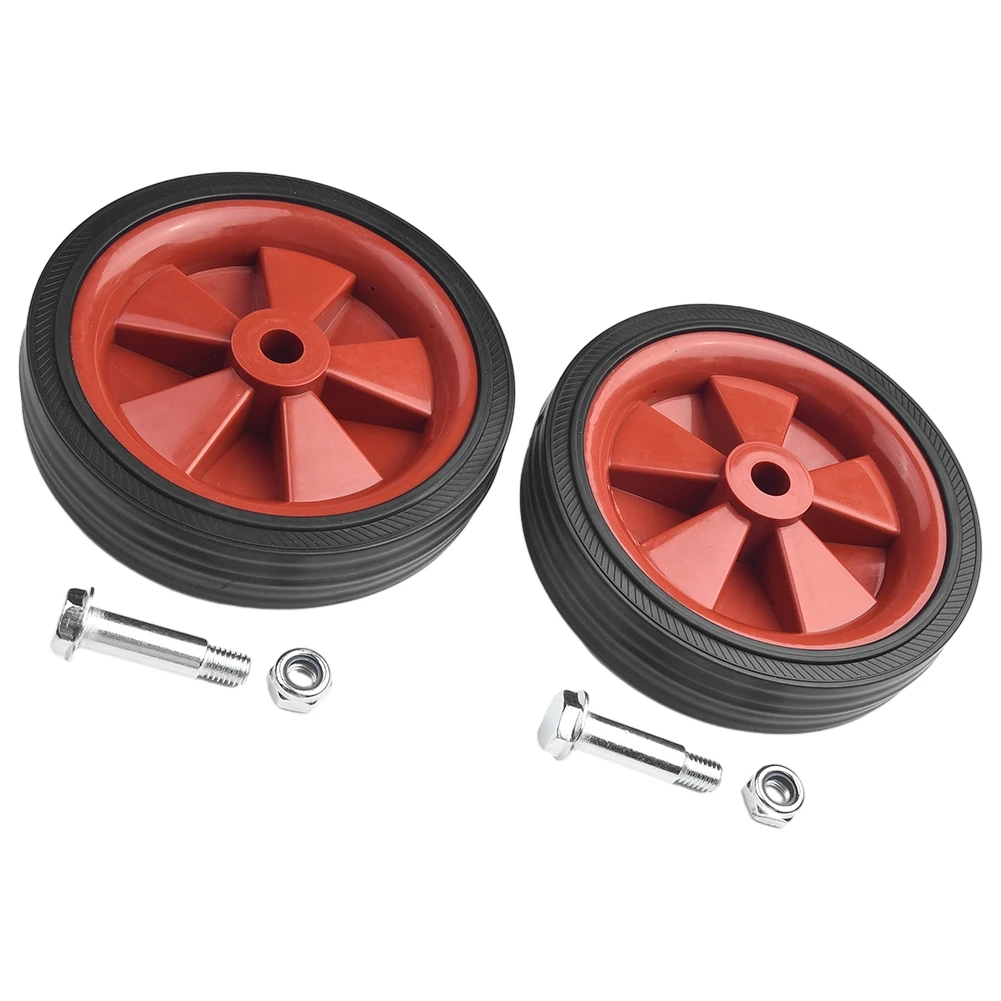 Air Compressor Wheel Replacement Air Compressor Accessories Plastic 2Pcs 5 6 Inch Caster Wheels Power Tool Shock Absorption