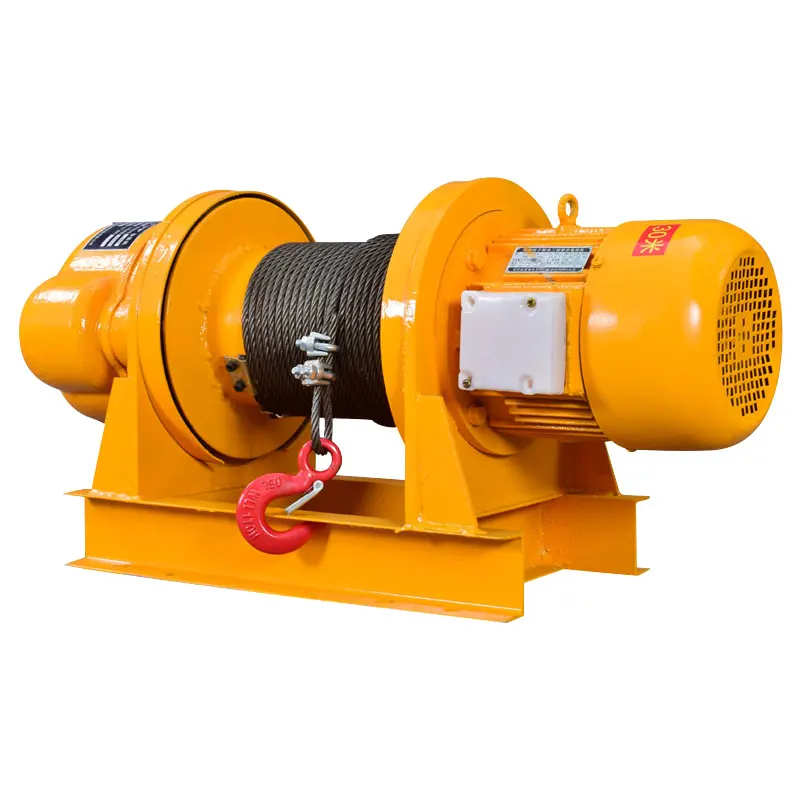 

Manufacturers direct sales of electric wire rope hoist winch cable winch for cranes