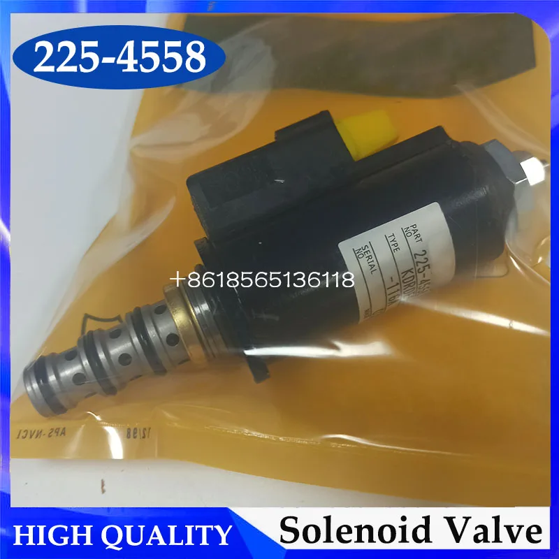 

225-4558 KDRDE5K-31/40E30-116A Hydraulic Pump Solenoid Valve 2254558 for E330D E336D E349D Excavator Solenoid Valve