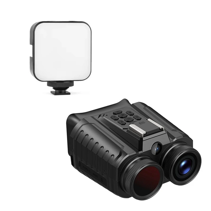 NV109 Digital Night Vision Goggles Helmet Mounted Telescope 2.7K 1080P Video Recording Binoculars for Outdoor Detection