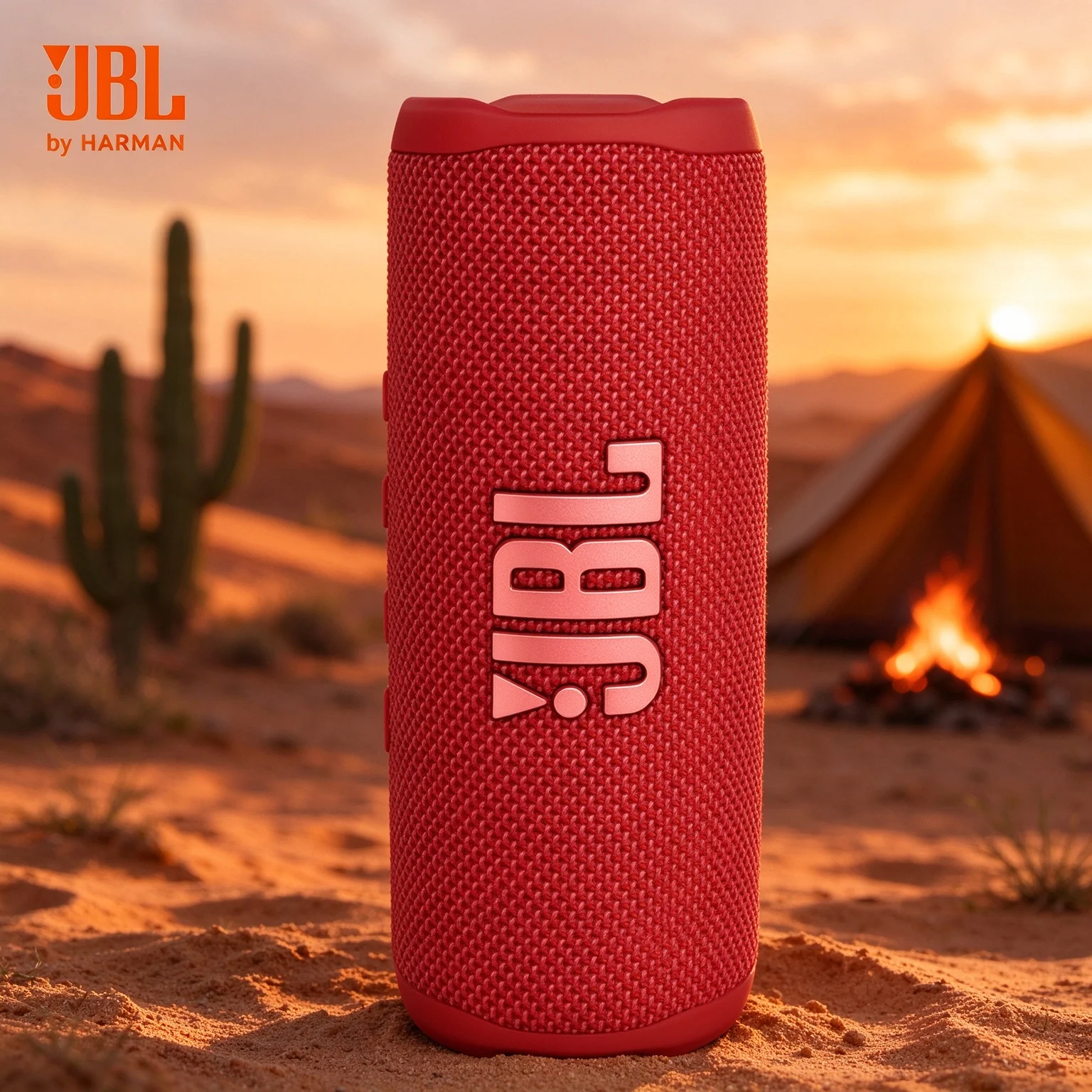 JBL FLIP6 6th Gen Outdoor Portable Bluetooth Speaker with Music Kaleidoscope, Hi-Fi Subwoofer & Loud Volume