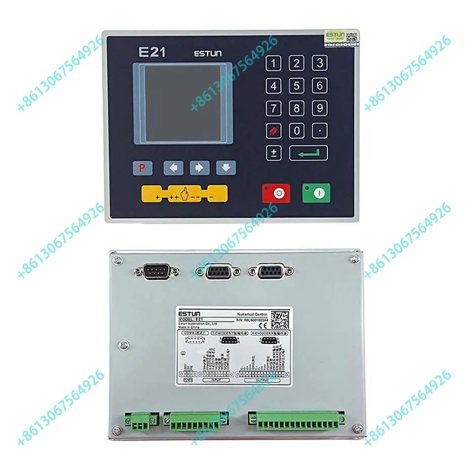 Estun E21 hydraulic bending machine CNC controller supports single-step/multi-step programming and can customize the control box