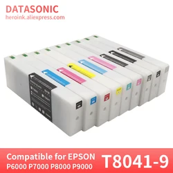 T8041-T8049 T804A T804B Ink Cartridge Us version Compatible For Epson SureColor P6000 P7000 P8000 P9000 Printer ink cartridges