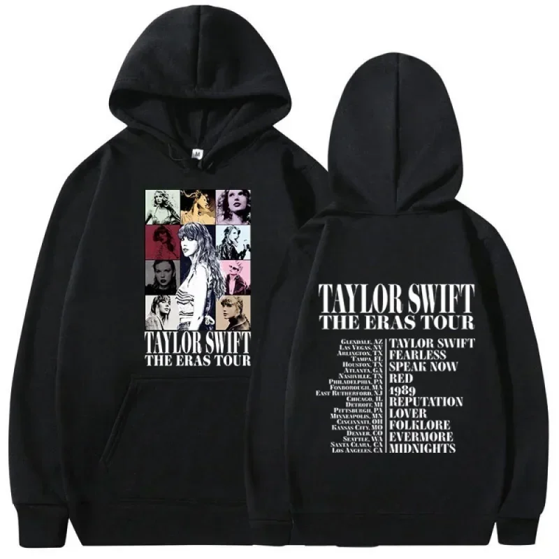 

Taylor The Era Tour Hoodie Cadeau Voor Fans Hoodie Vrouwen Middernacht Album Men Y 2K Kleding Pullover