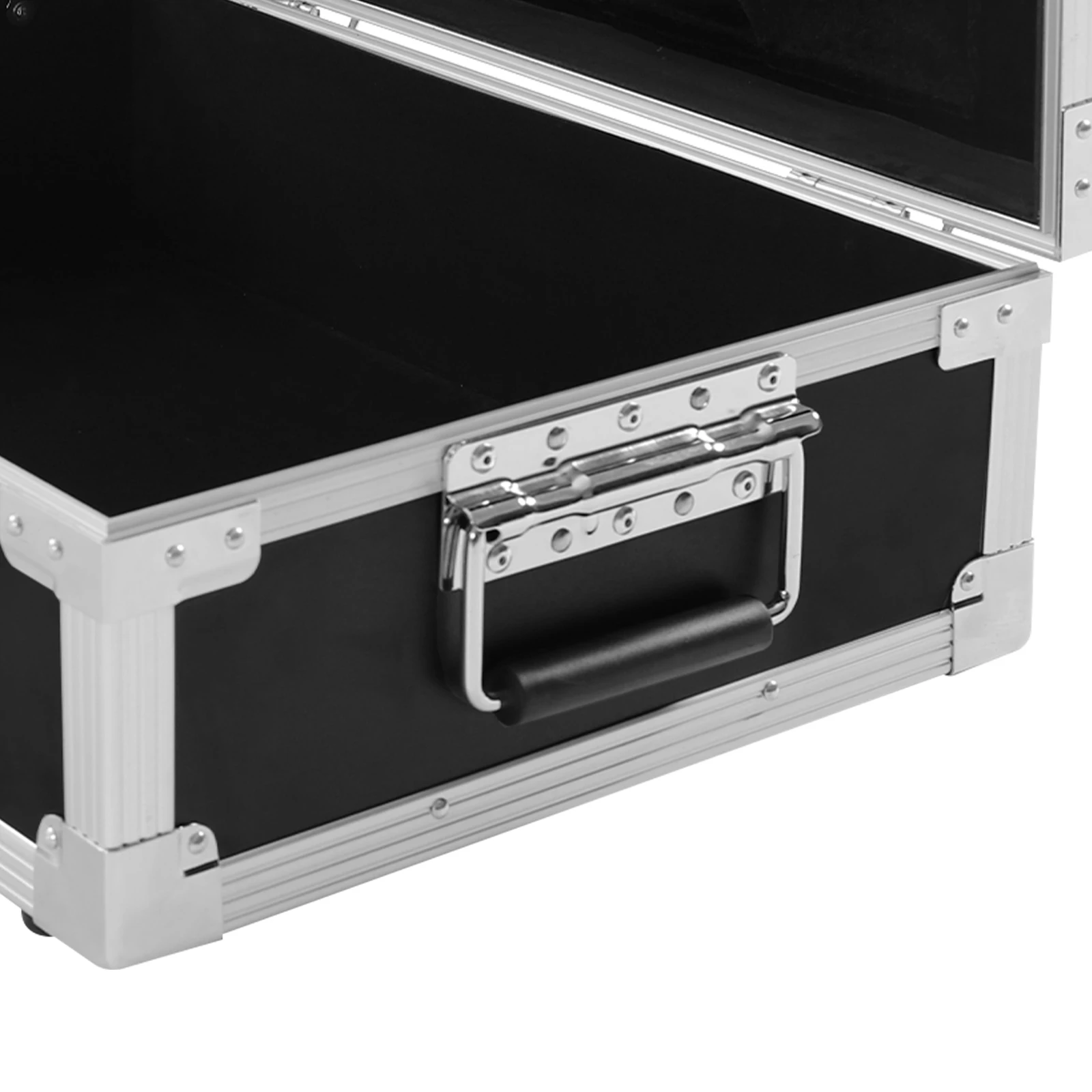 Aluminum Alloy Security Case, 18.35" Protective Storage Box with Customizable Foam, Combination Lock for Tools & Equipment