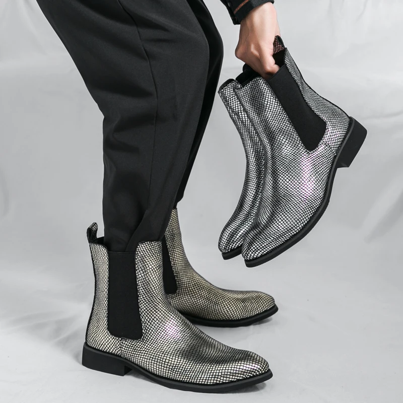 

2025 Autumn New Cross border Leather Shoes for Men's Casual One Step Stepping British Business Formal Large Size Set Leather Sho