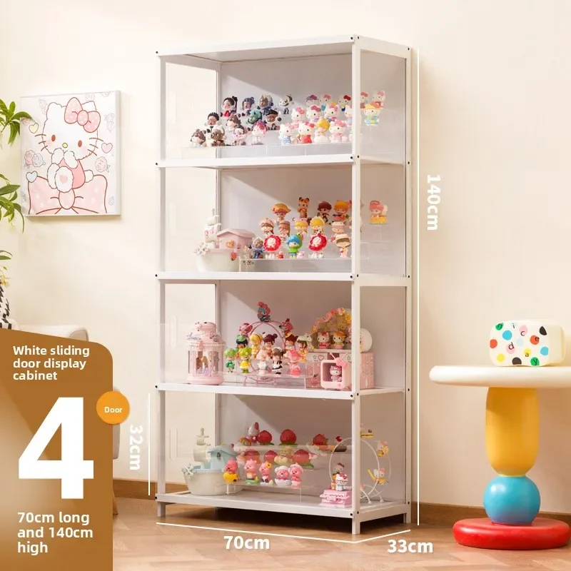 Multi-functional Household figure display stand dustproof transparent cabinet toy model blind box display case - view 5