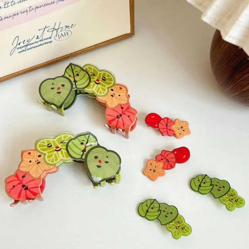 

New Colorful Hair Clip Creative Designs Trendy Acrylic Shark Clip Sweet Cute Hair Accessories