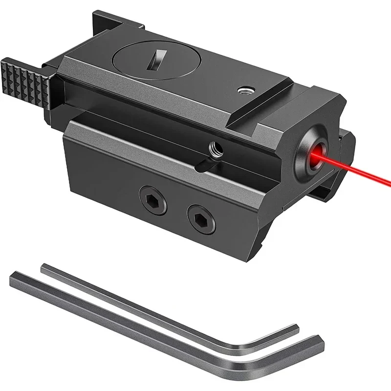 

Tactical 655nm Red Dot Laser Sight Scope with Picatinny Weaver Rail 22mm Mount for Glock 17 19 20 21 22 23 30 31 32 Sd Laser