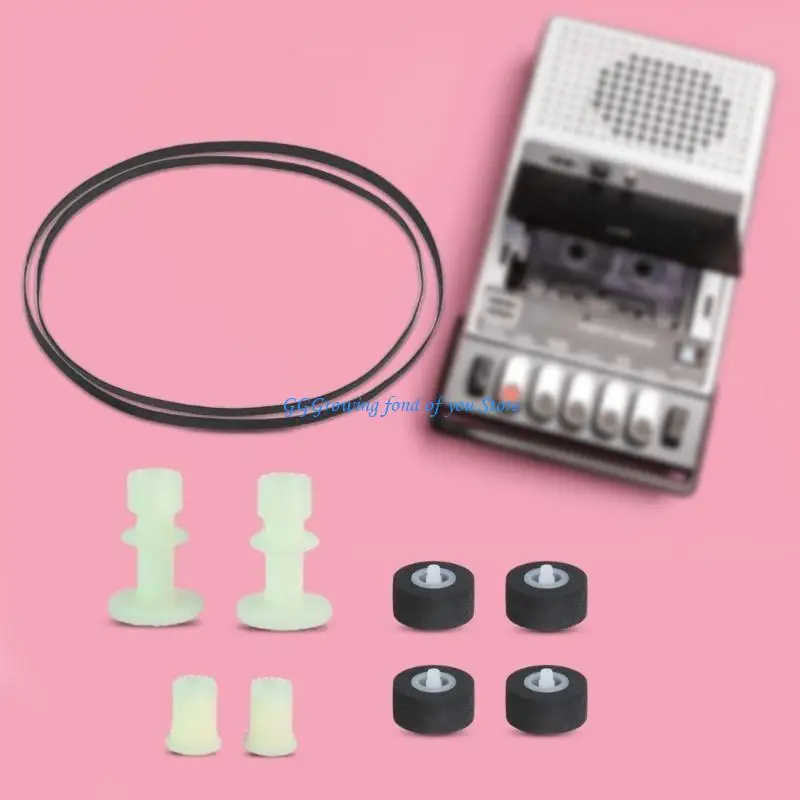 

H9EB Replacement Gear and Pressure Roller Set for CH404X CH510X Cassettes Deck