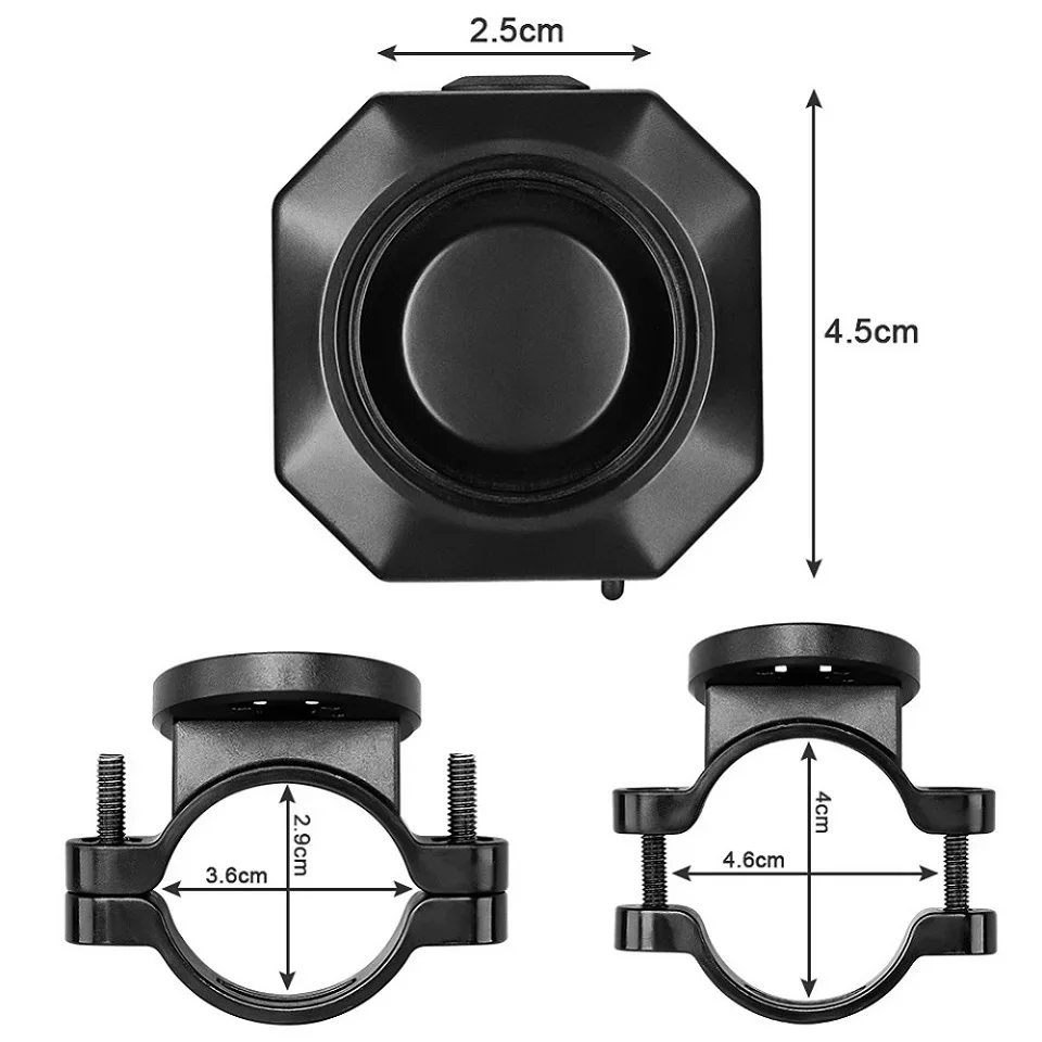 New Bicycle Alarm Wireless Waterproof Motorcycles Scooter Bike Anti theft Alarm Security Protection Vibration Burglar Alarm image 6