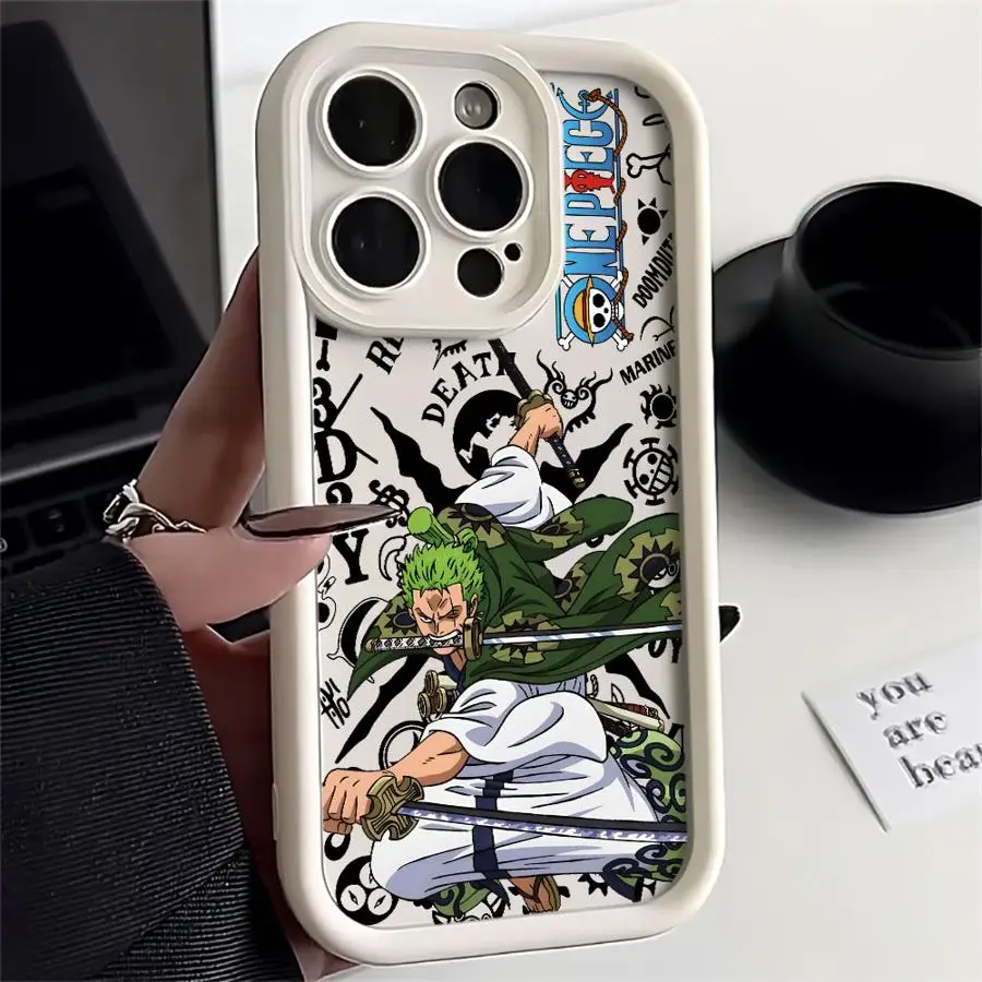 Cool Luffys Zoro Phone Case for Motorola Moto Edge 70 G86 G56 50 G35 G05 G34 G75 G PLAY G85 60 Neo Fusion Stylus Pro Ultra 4G 5G - view 6