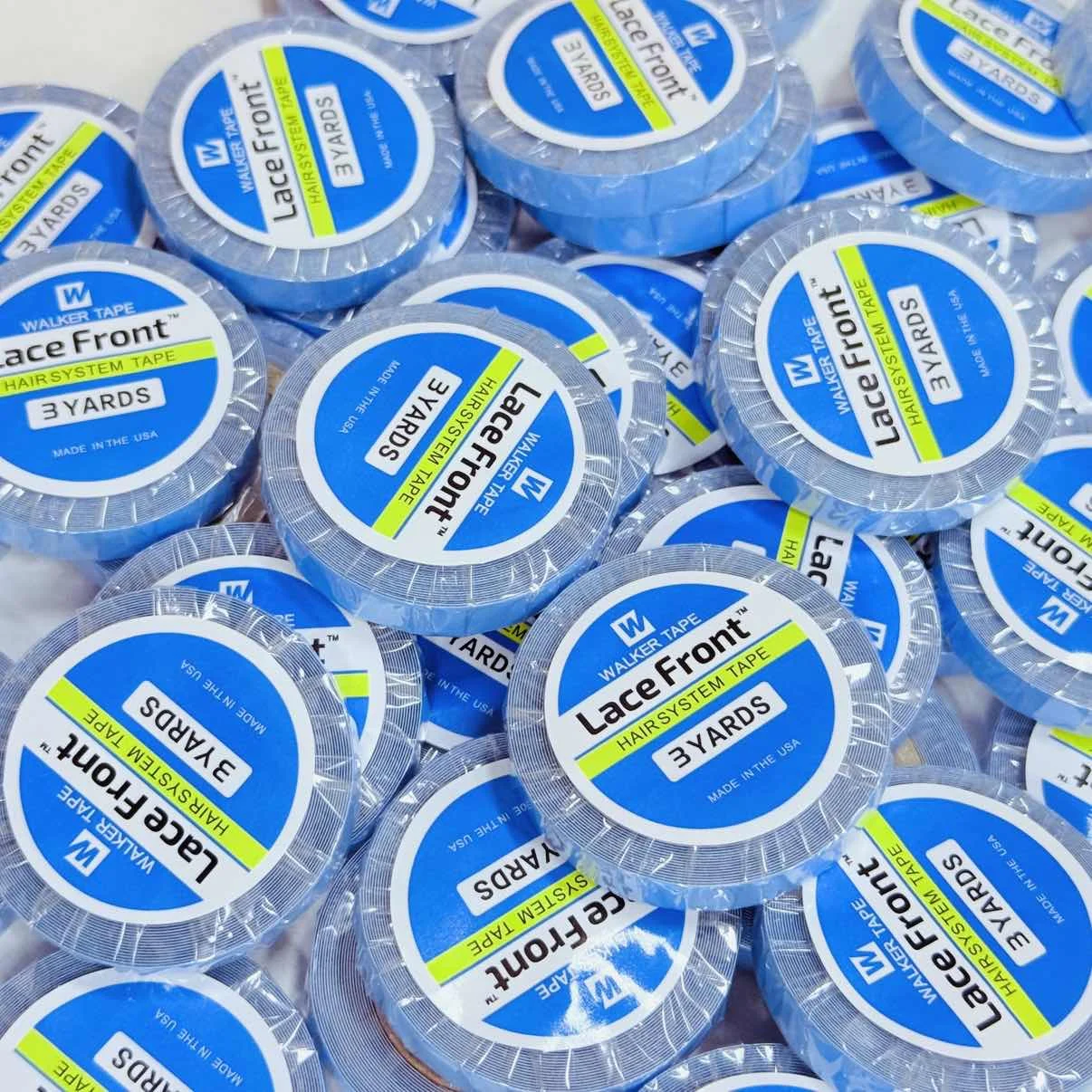 10/30/50 قطعة نظام الشعر الشريط مزدوج الجانب ووكر الشريط الترا عقد الشعر التمديد الشريط ل الدانتيل إغلاق 0.8 سنتيمتر 3 ياردة الدانتيل الجبهة الغراء