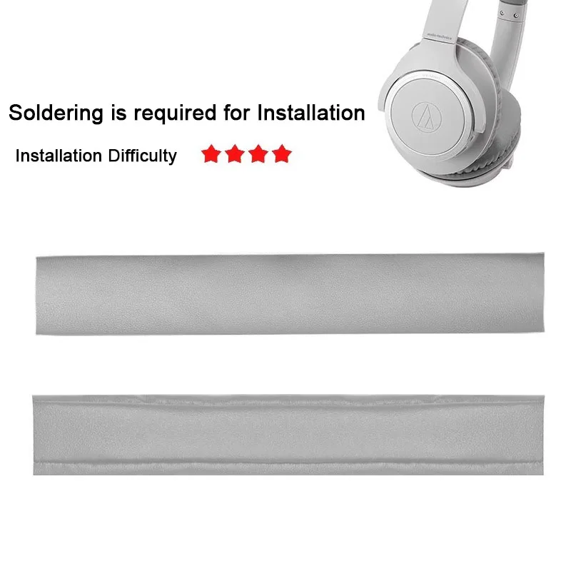 New Replacement Headband PU Leather Skin Protective For Audio-Technica ATH-SR30BT wireless headphones