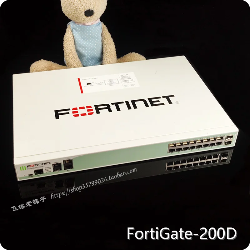 90% new FortiGate 200D firewall full Gigabit support 150 people online FortiGate-200D FG-200D