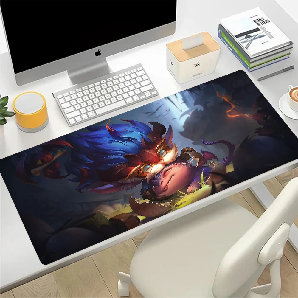 League of Legends Heimerdinger Large Mouse Pad Gaming Mousepad PC Gamer Computer Office Mouse Mat Laptop Keyboard Mat Desk Pad