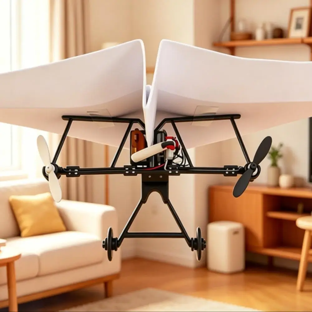 kit-de-modificacao-eletronica-para-aviao-de-papel-rc-com-montagem-diy-modulo-de-estabilizacao-de-voo-de-longa-distancia-com-controle-remoto