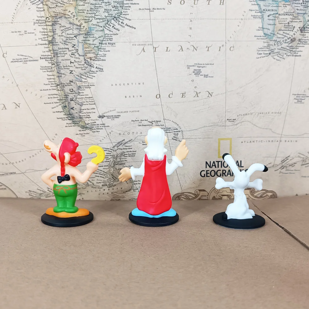 Gallia Hero Warrior Asterix Le Gaulois Gaul der Gallier Obelix Panoramix Dogmatix Crafts Figure Model Ornaments