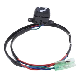 Trim Tilt Switch Black Metal + Plastic Posh Button Assembly For Suzuki Outboard Motors 37850-90J00 Brand New