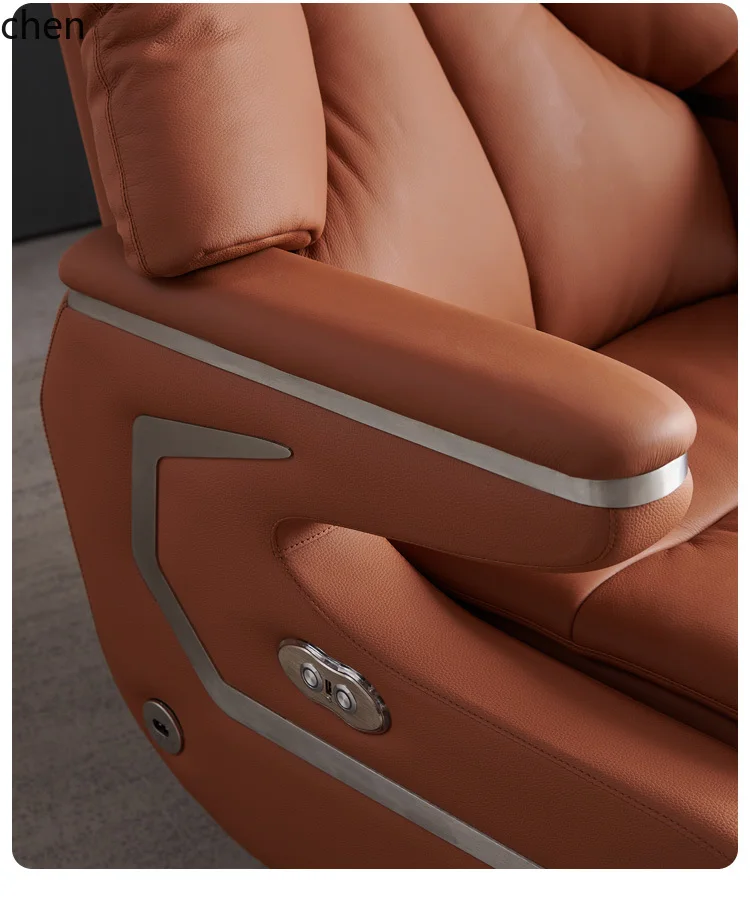 CP boss chair reclining office chair intelligent electric leather office business president chair