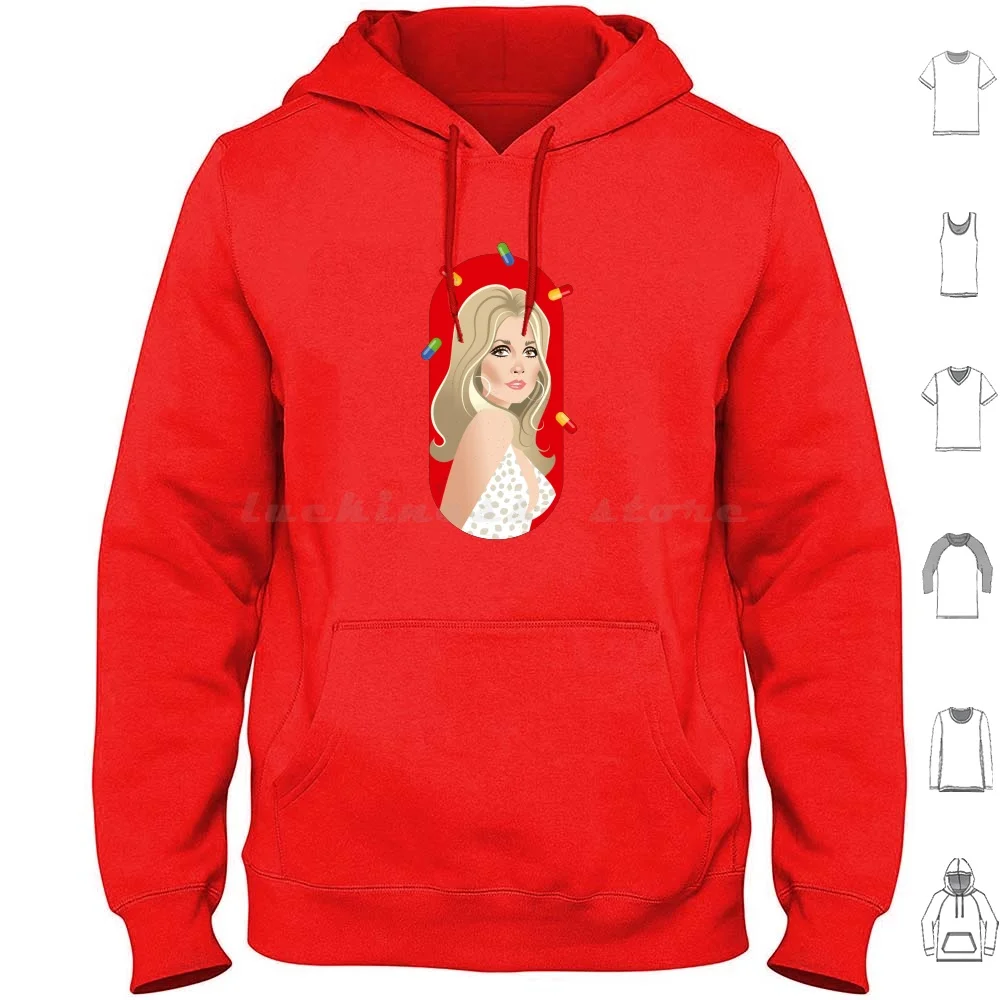 Jennifer N Hoodies Long Sleeve Alejandro Mogollo Art Alejandromogolloart Alemogolloart Valley Of The Dolls Dolls