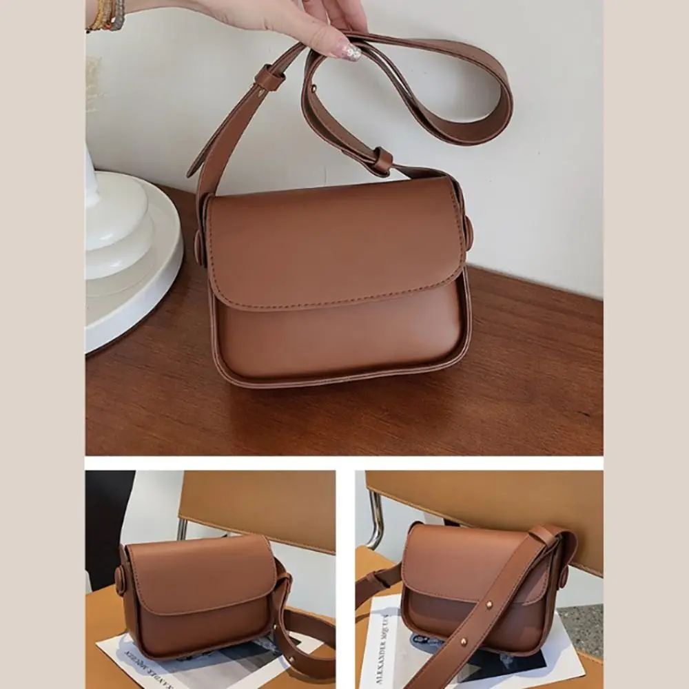 Crossbody Bag Shoulder Bag Women Underarm Bags Lightweight PU Leather Messenger Bag Flap Handbag Purse Summer Travel Bag