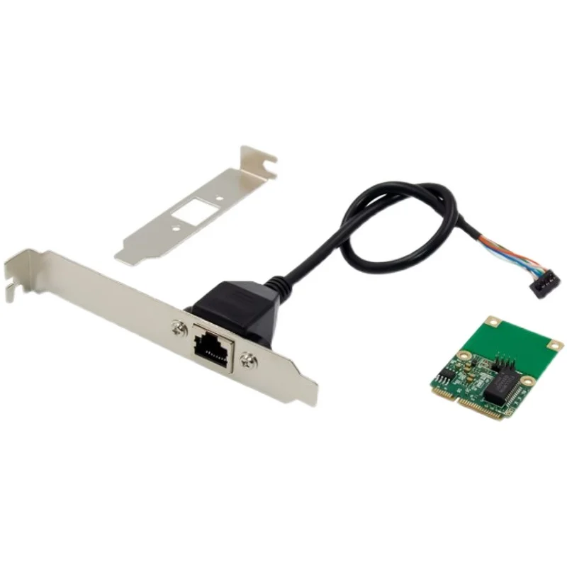 

Mini PCIe Gigabit Single Electrical Port Server Network Card I210AT Ethernet RJ45 Adapter Card
