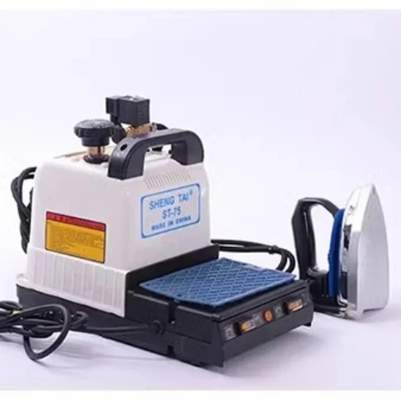 Botella colgante de hierro de alta potencia, plancha eléctrica Industrial de vapor/caldera antigua, limpiador en seco de cortina de ropa de hierro presurizado