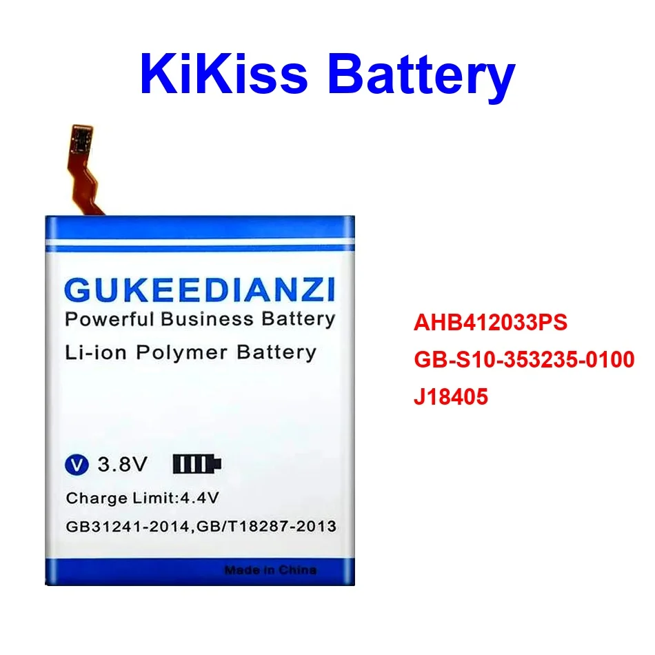 

Аккумулятор для часов Sony AHB412033PS GB-S10-353235-0100 J18405 260-850 мАч, совместим с GB-S10-432830-010H 2 3