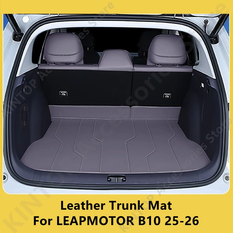

Кожаный коврик в багажник для LEAPMOTOR B10 25-26, аксессуары для защиты и модификации интерьера автомобиля