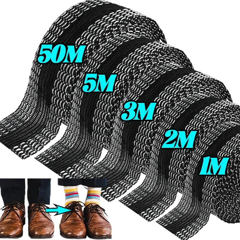 1-50M Self-Adhesive Tape Pants Edge Shorten Trousers Leg Shortening Sewing Tools Pants Jeans Clothes DIY Sewing Apparel Accesory
