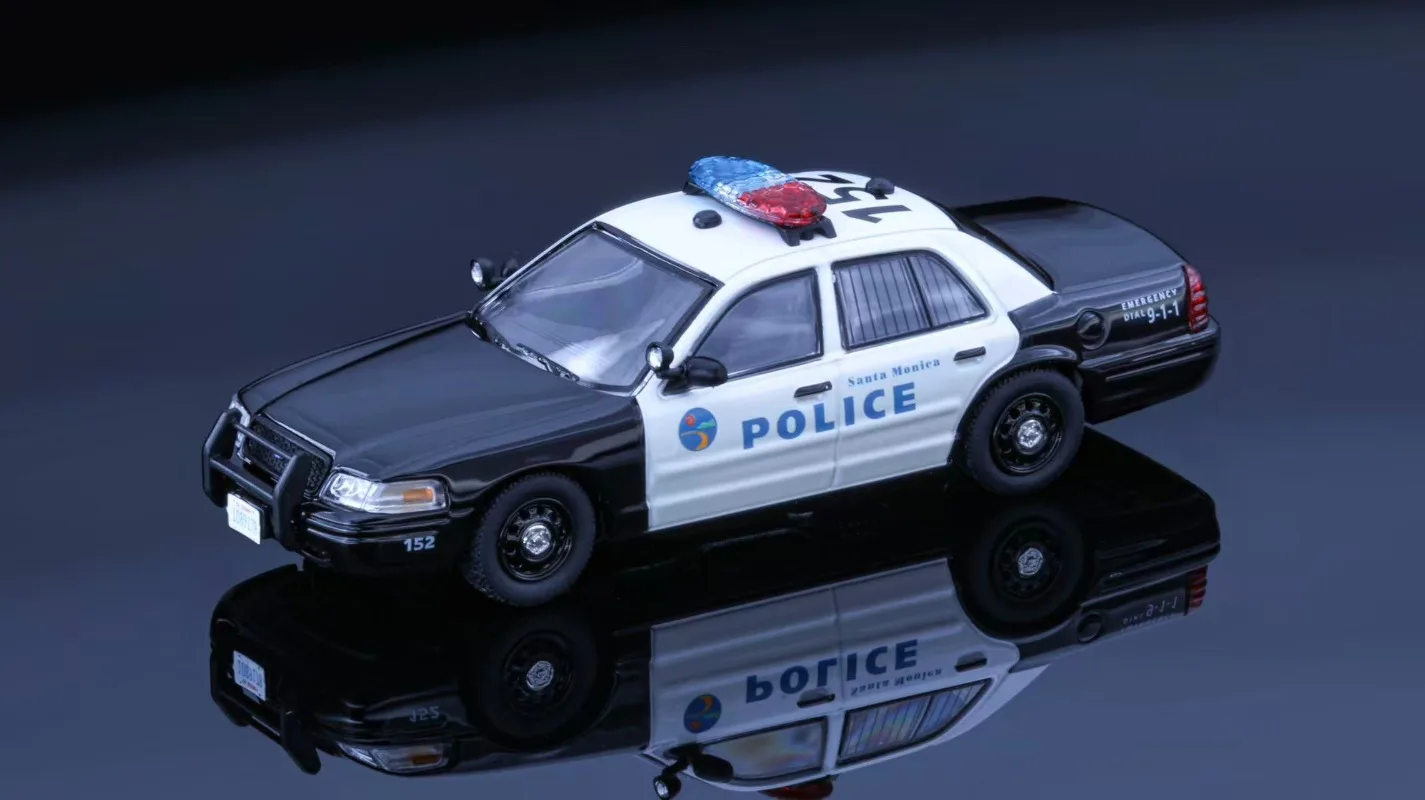 رولين دييكاست 1/64 مقياس سانتا مونيكا Cv سبيكة نموذج سيارات مزدوجة مجموعات السيارات لعب المركبات تحصيل لعب للبنين الصندوق الأصلي