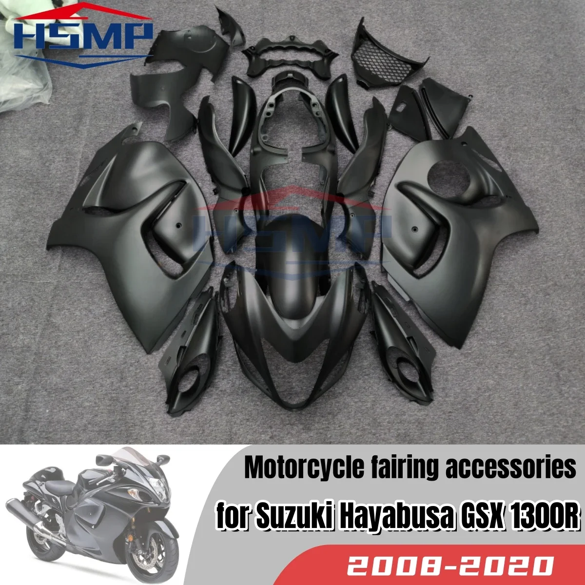 

Для Suzuki Hayabusa GSX 1300R 2008 2009 2010 2011 2012 2013 2014 2015-2020 обтекатель мотоцикла ABS комплект украшения кузова
